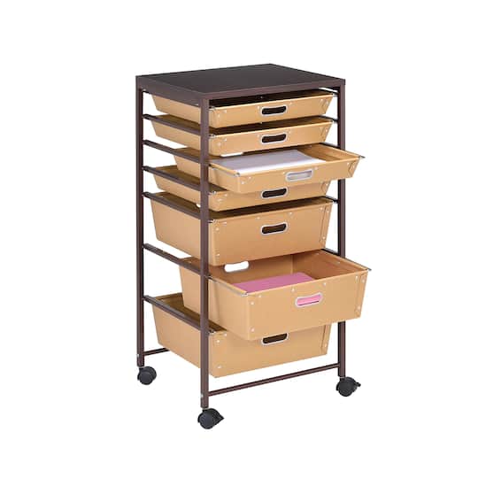 rolling cart with drawers target